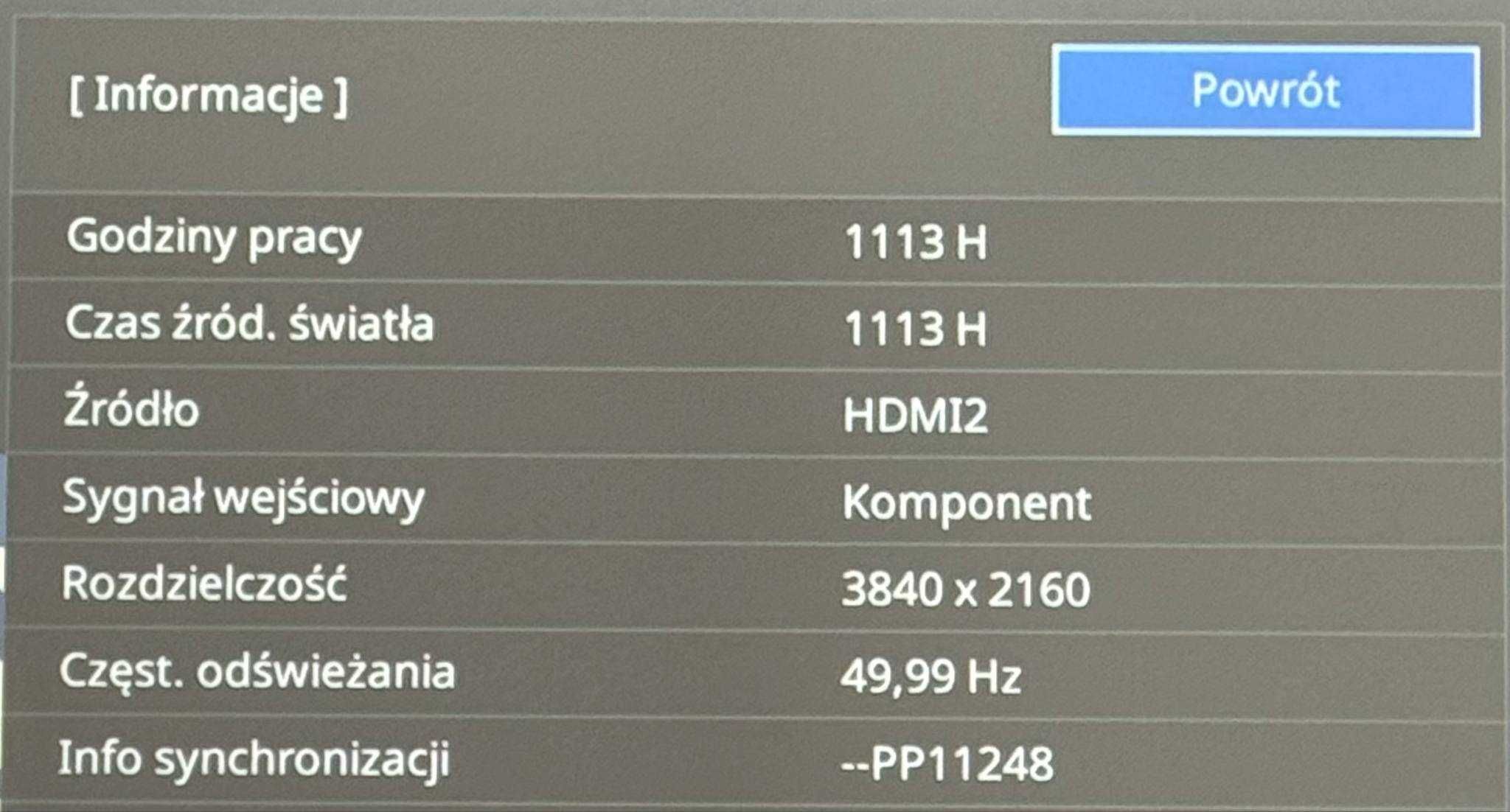 Projektor Epson LS12000 Stan idealny 3 lata gwarancji