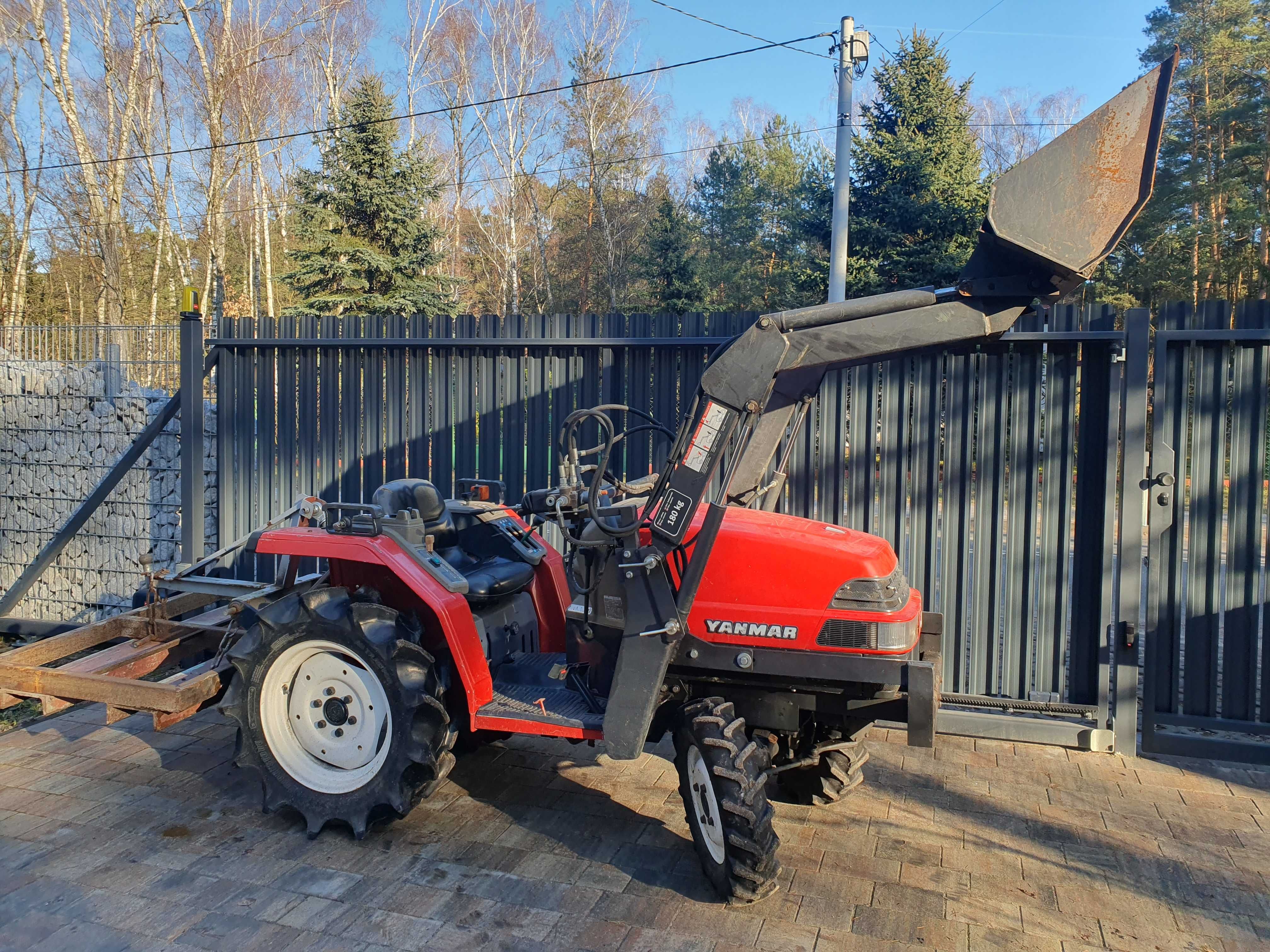 Yanmar F6 + tur + brona + glebogryzarka 31000zł