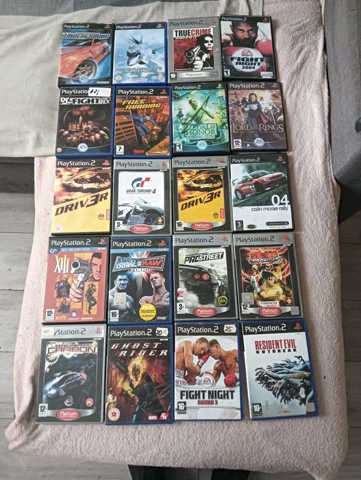 Sprzedam gry na PS2