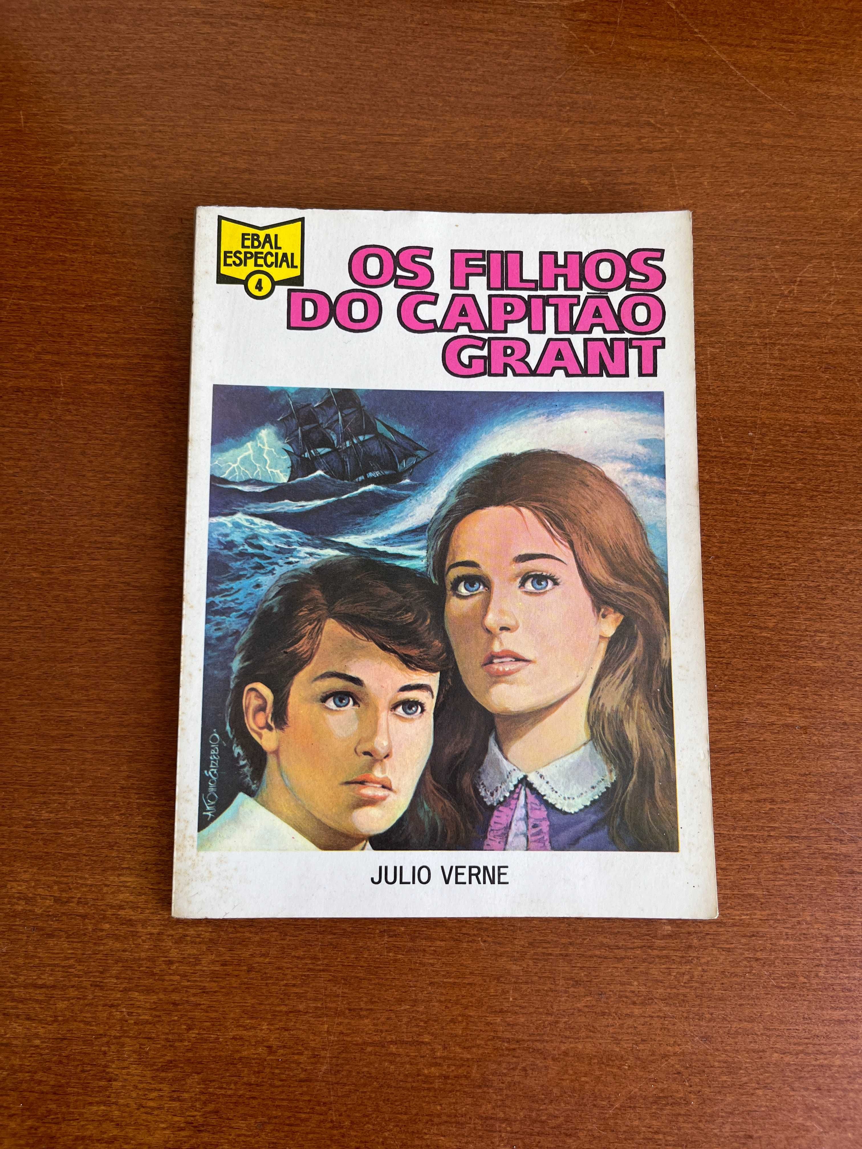 BD - Os Filhos do Capitão Grant - Júlio Verne - 1978