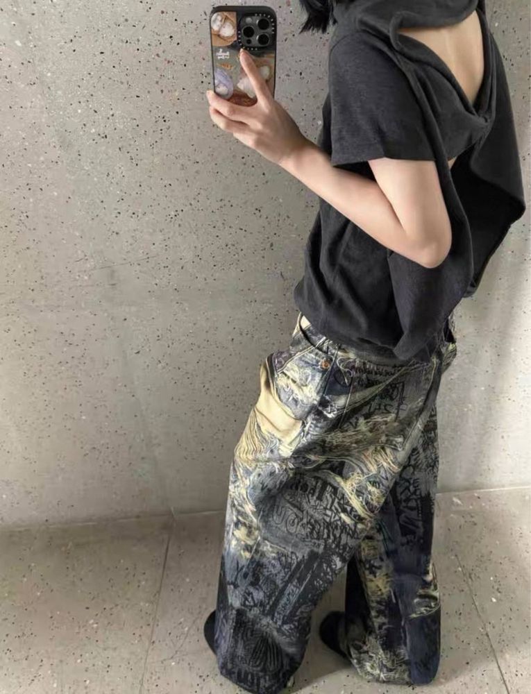 джинсы baggy opium y2k sk8 swag jaded London