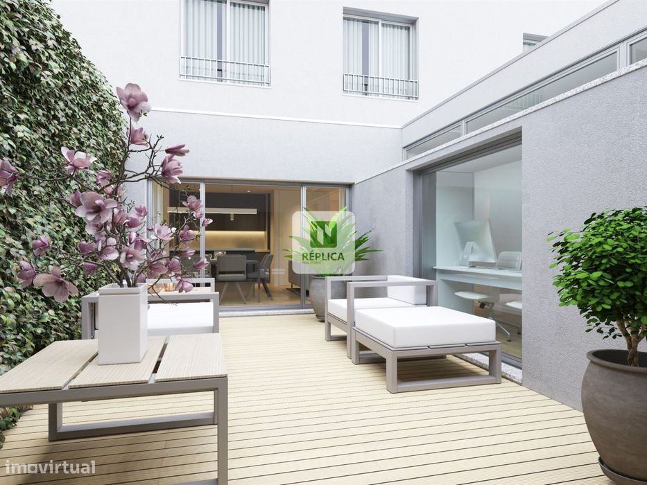 Apartamento T2 com 2 terraços (51m2) na Boavista / Avenida de França
