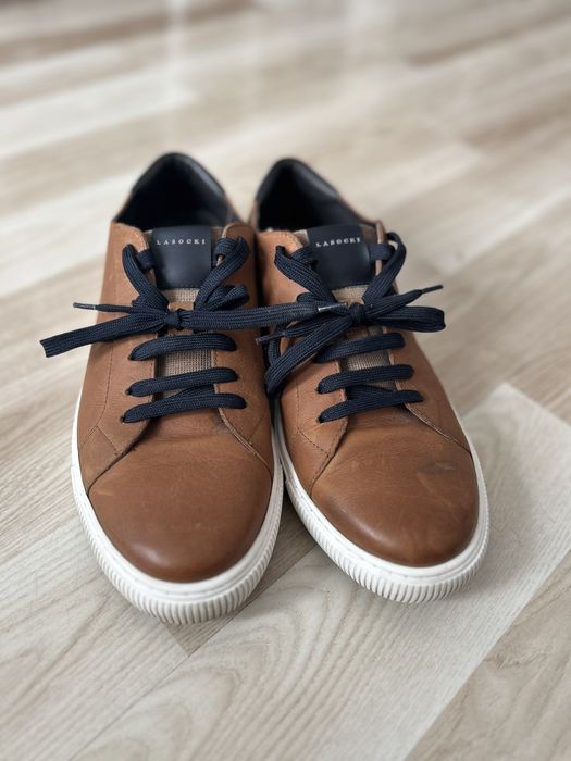 Buty skorzane trampki Lasocki rozmiar 44