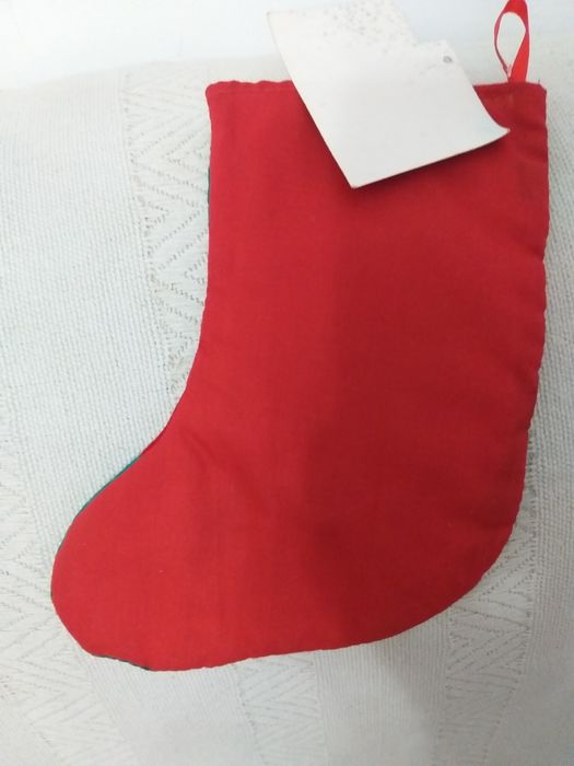 Bota de Natal (com etiqueta)