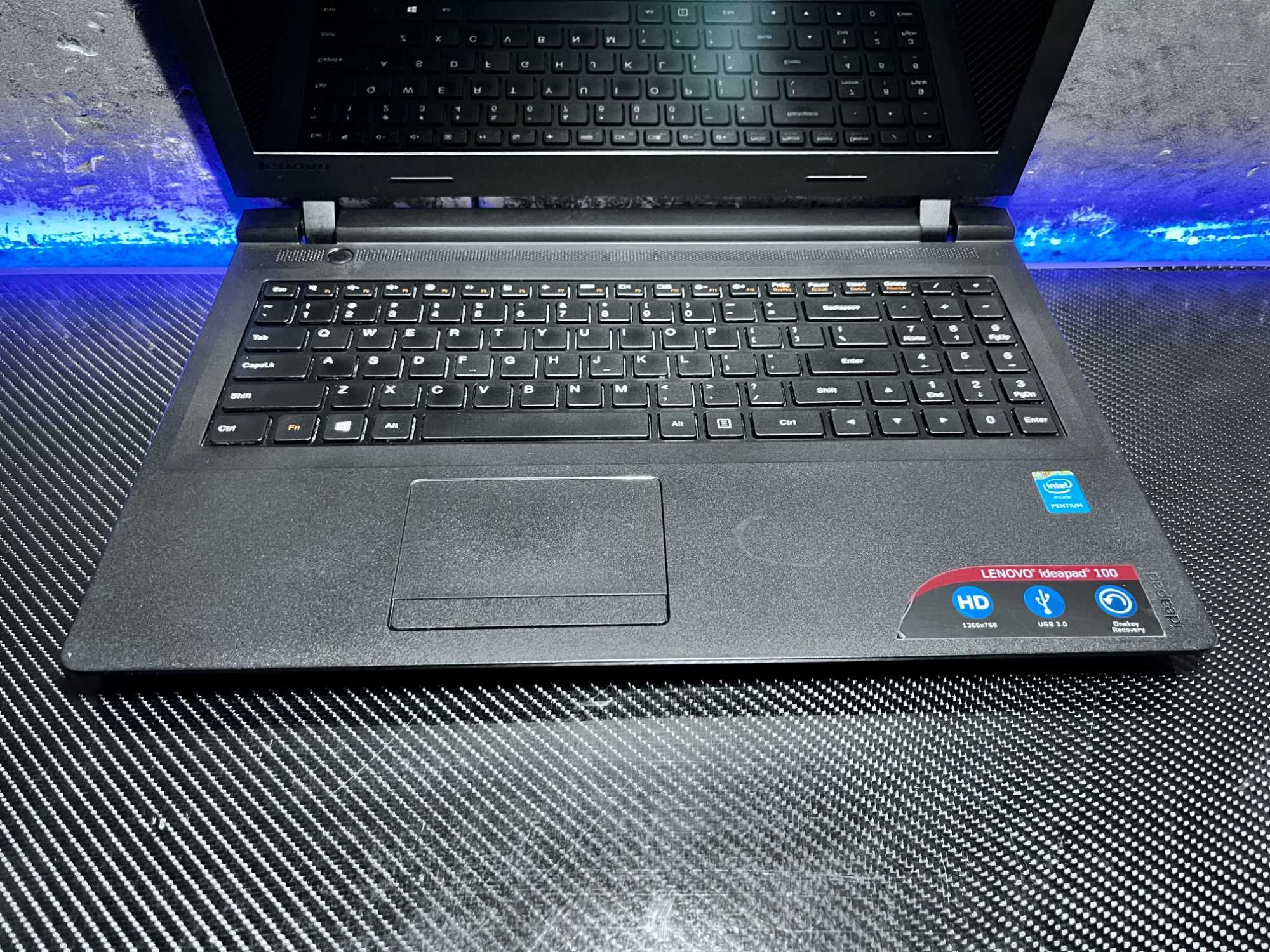 Lenovo IdeaPad 100-15IBY | 15.6 LED | Quad-Core | Intel HD | 4GB 128GB