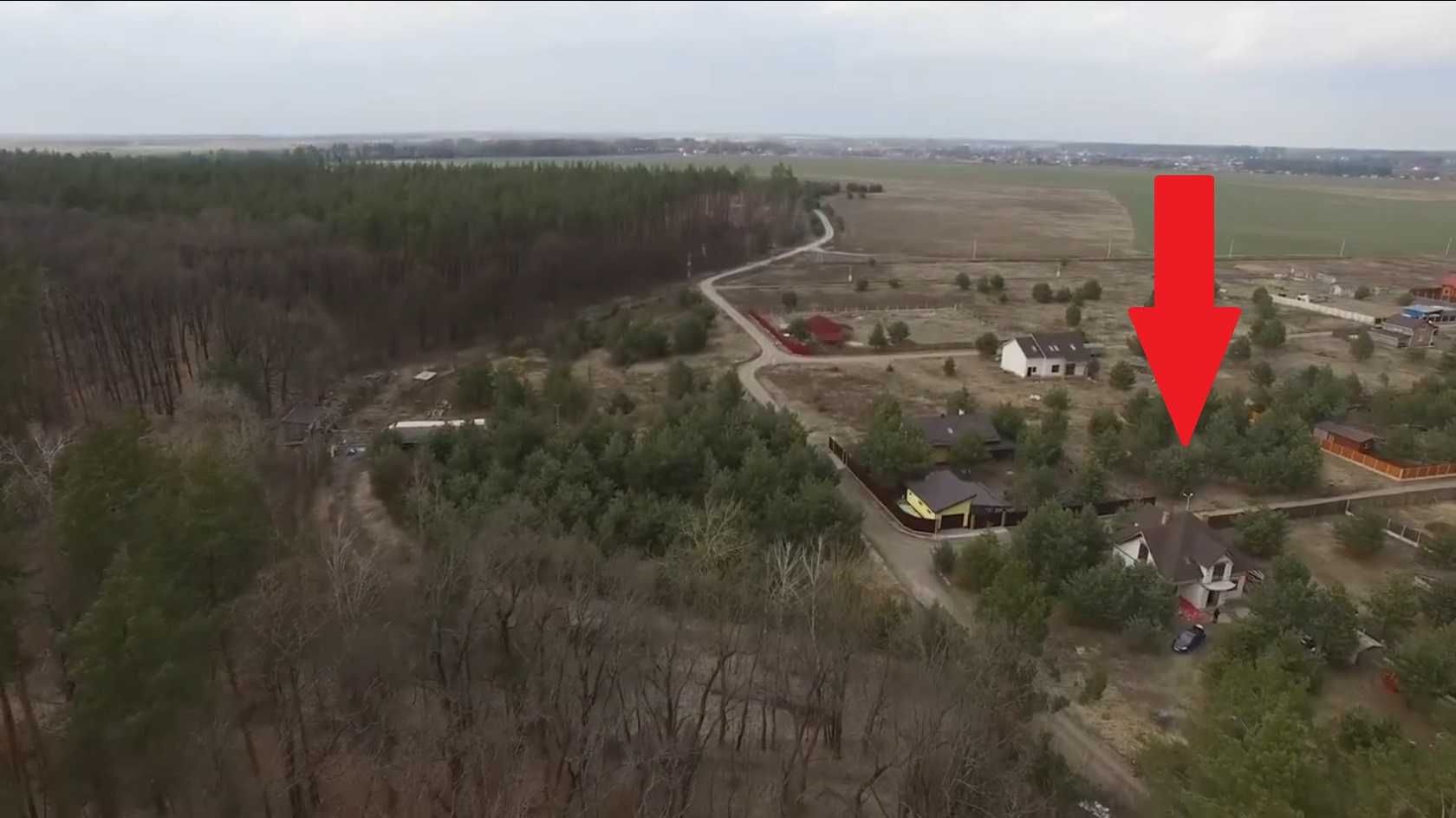 Ділянка 17 соток Ясногородка Макарівський 30км від Києва Страусина фер