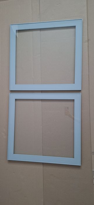 2 Fronty Ikea Glassvik szaroniebieskie