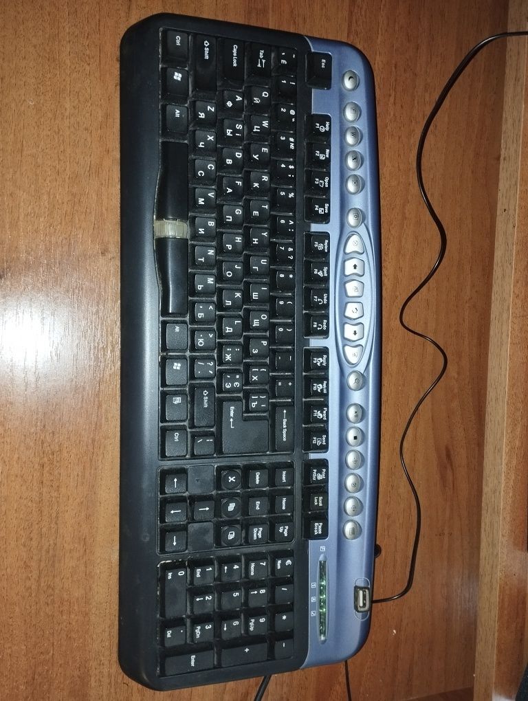 Монітор LG, клавіатура, keyboard, колонки media-tech