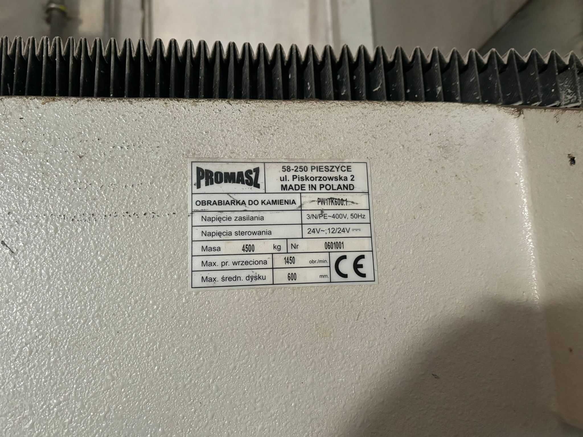 Piła do kamienia Promasz PWK1.600