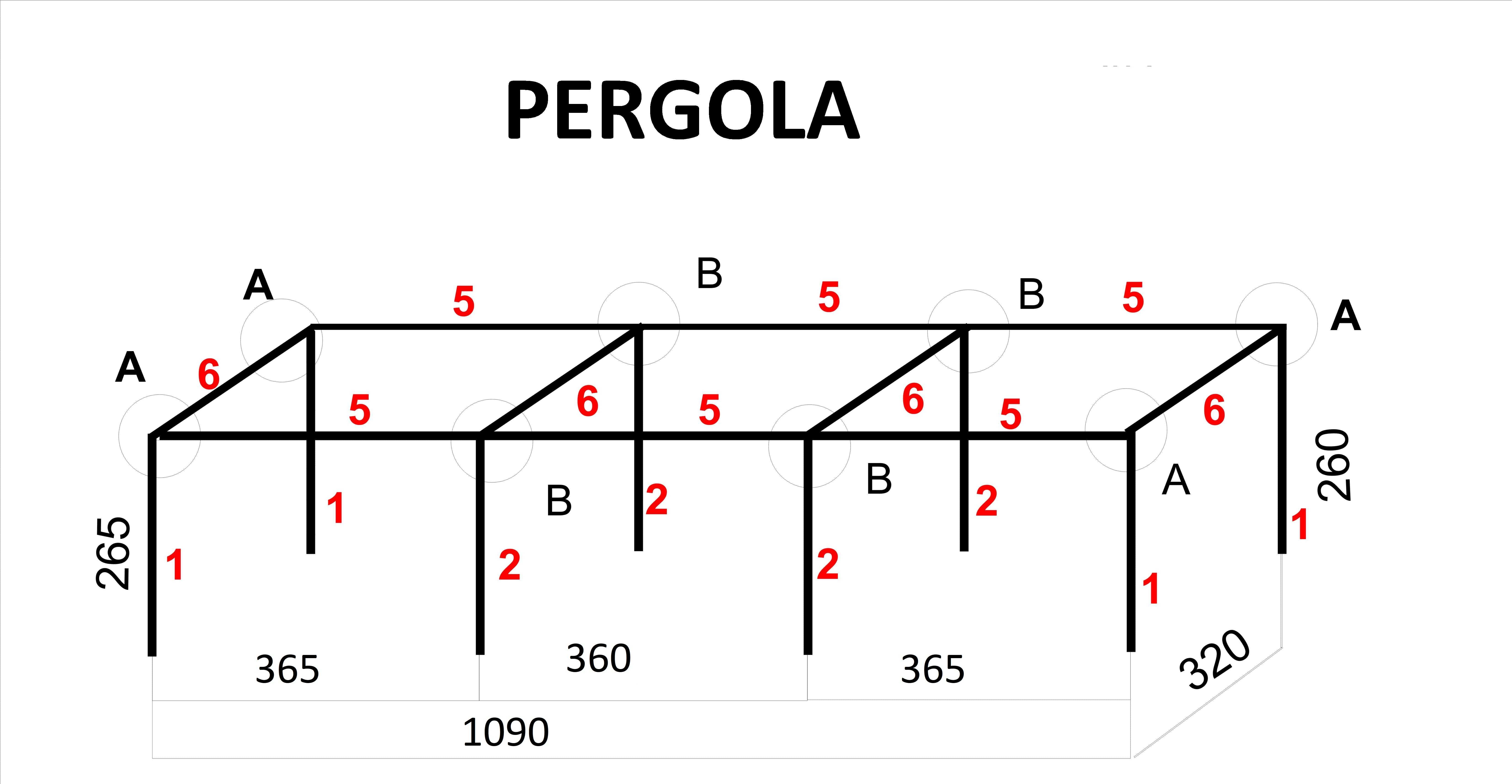 pergola tarasowa