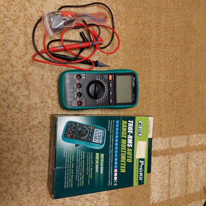 Продам цифровой мультиметр Pro'sKit MT-1710 861891