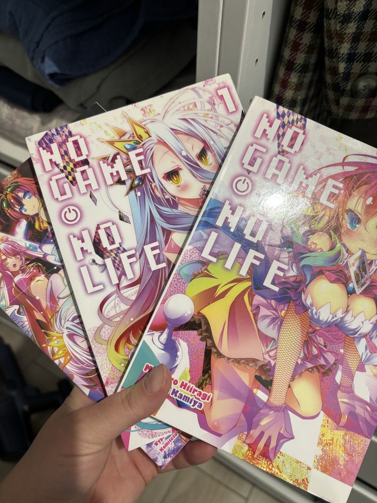 No Game No life 1-3 Manga