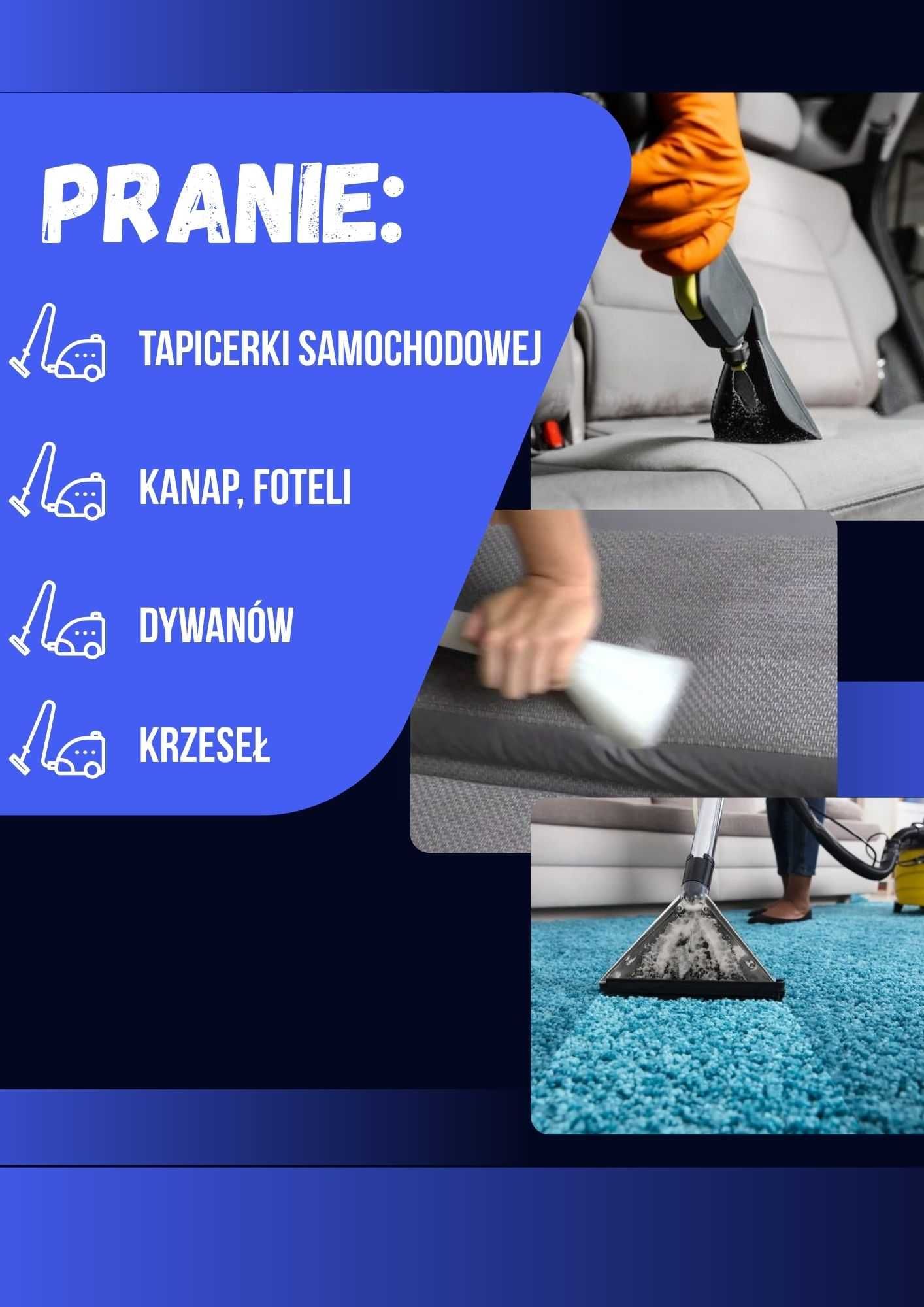 Pranie tapicerki, RABATY!!!