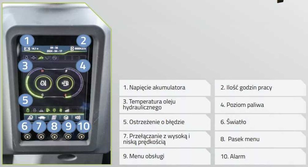 Minikoparka gąsienicowa Zoomlion ZE36GU Klima, LEASING, Kubota