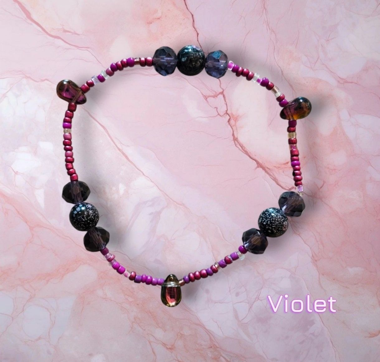 Piękna bransoletka Violet