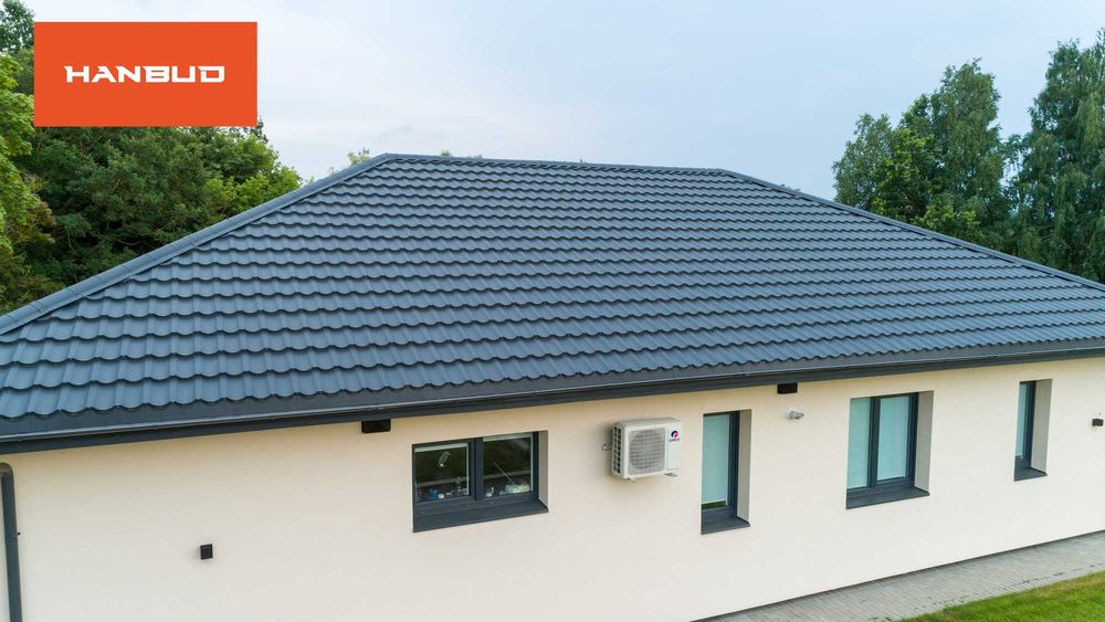 Blachodachówka modułowa MODERNO antracyt mat OD RĘKI