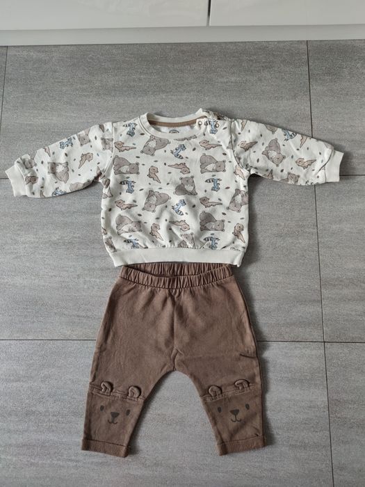 Komplet bluza i spodnie zestaw dla chłopczyka Smyk rozm. 74
