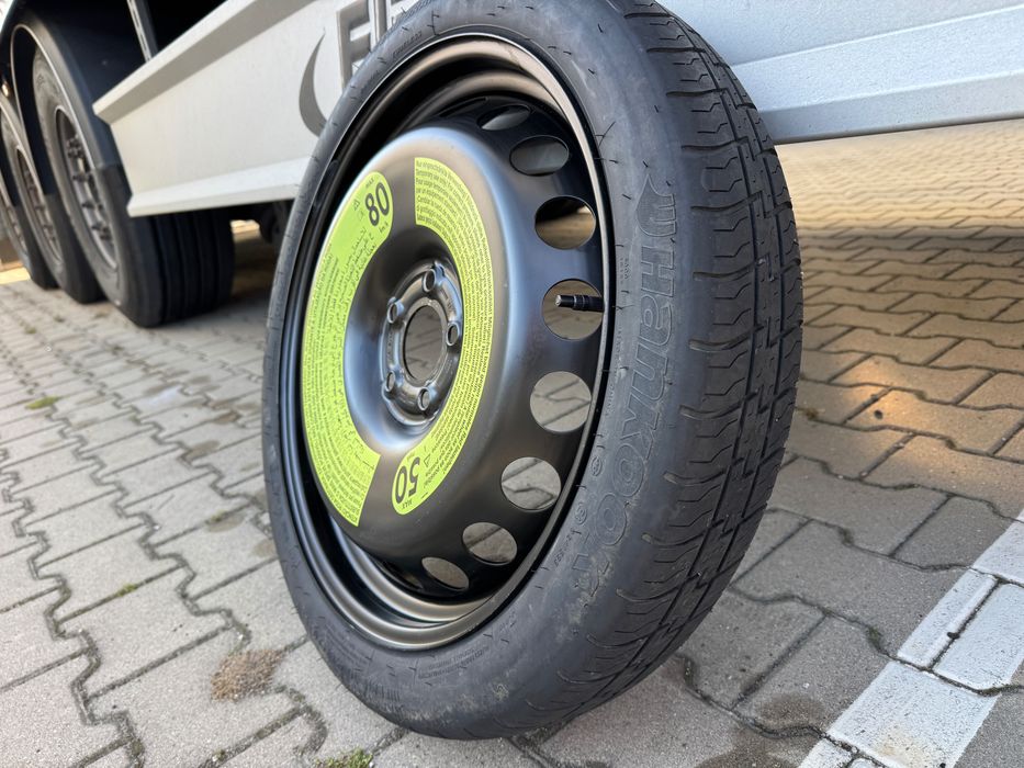 Koło dojazdowe 19 AUDI A4 B8 B9 A5 A6 dojazdówka 5x112 opona 125/70/19