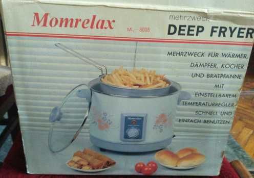 Пароварка-фритюрница Momrelax  ML-8008 (новая)