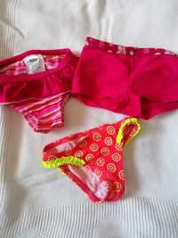 3 cuecas bikini bebé menina 6M