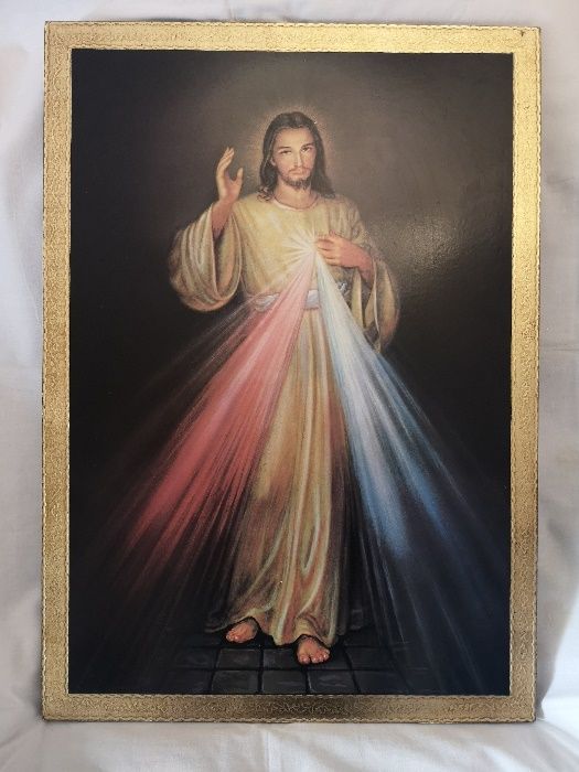 Quadro Jesus Misericordioso ou DIVINA MISERICÓRDIA