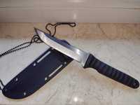Нож для кухни из Нержавеющей стали Толщина 3мм + Ножны+ Цепочка