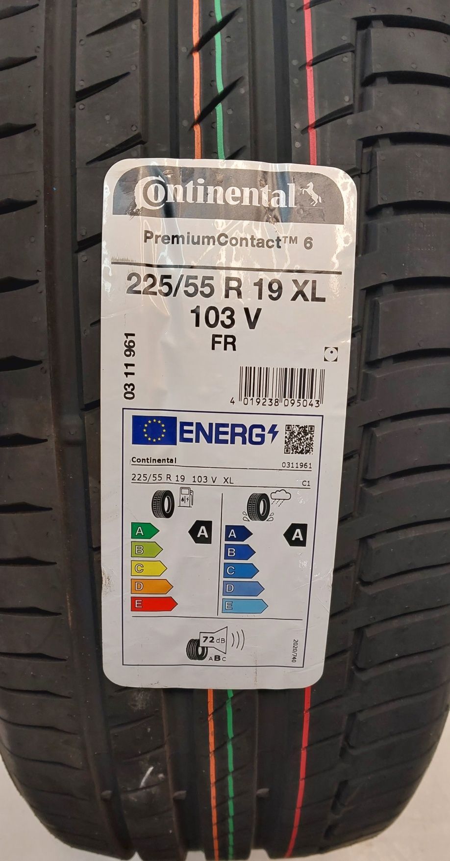 Opona 225/55/19 XL Continental PremiumContact  6