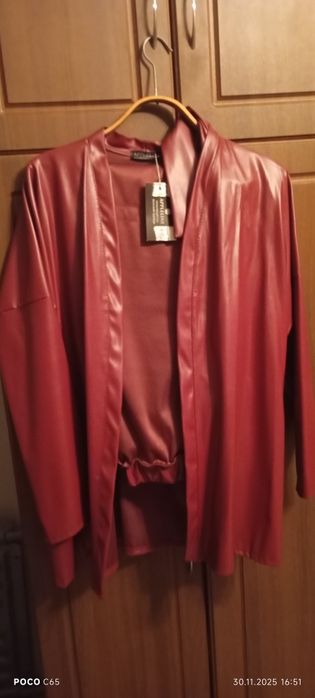 Костюм еко шкіра