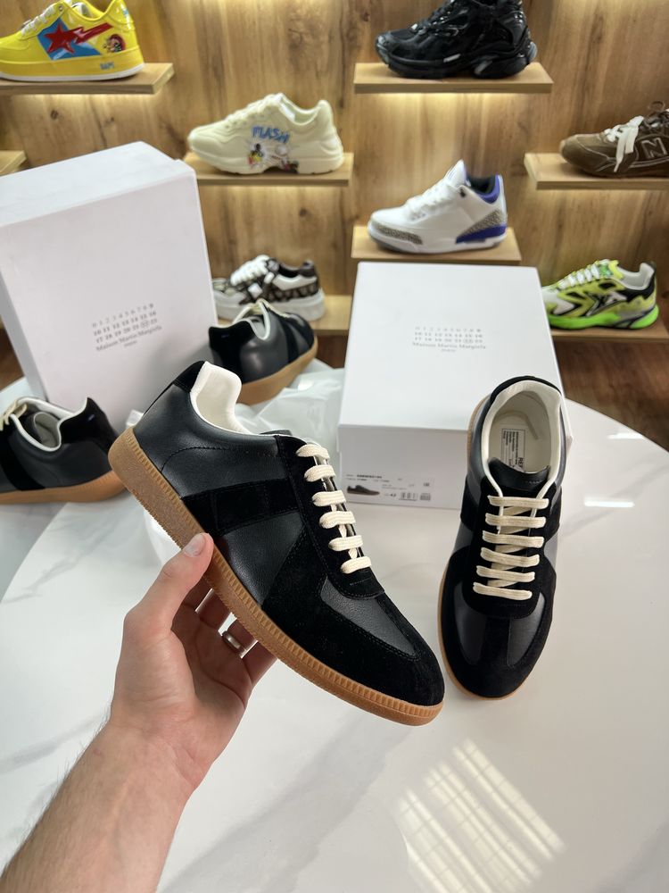 Кросівки Кеди Maison Margiela MM6 Black / Gum
