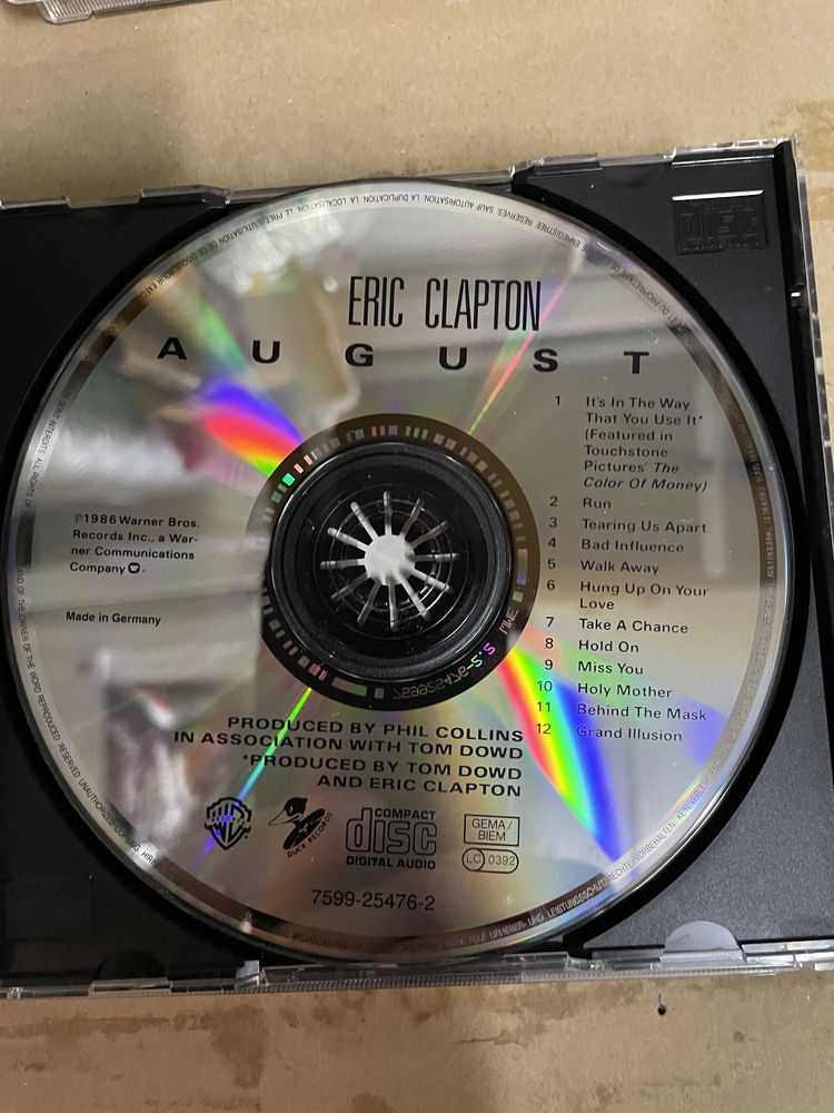 Eric Clapton CDs