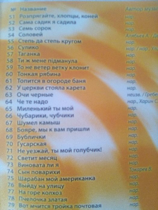 Караоке ДВД диск. DVD KARAOKE+. Русские, Украинские песни. Новый.