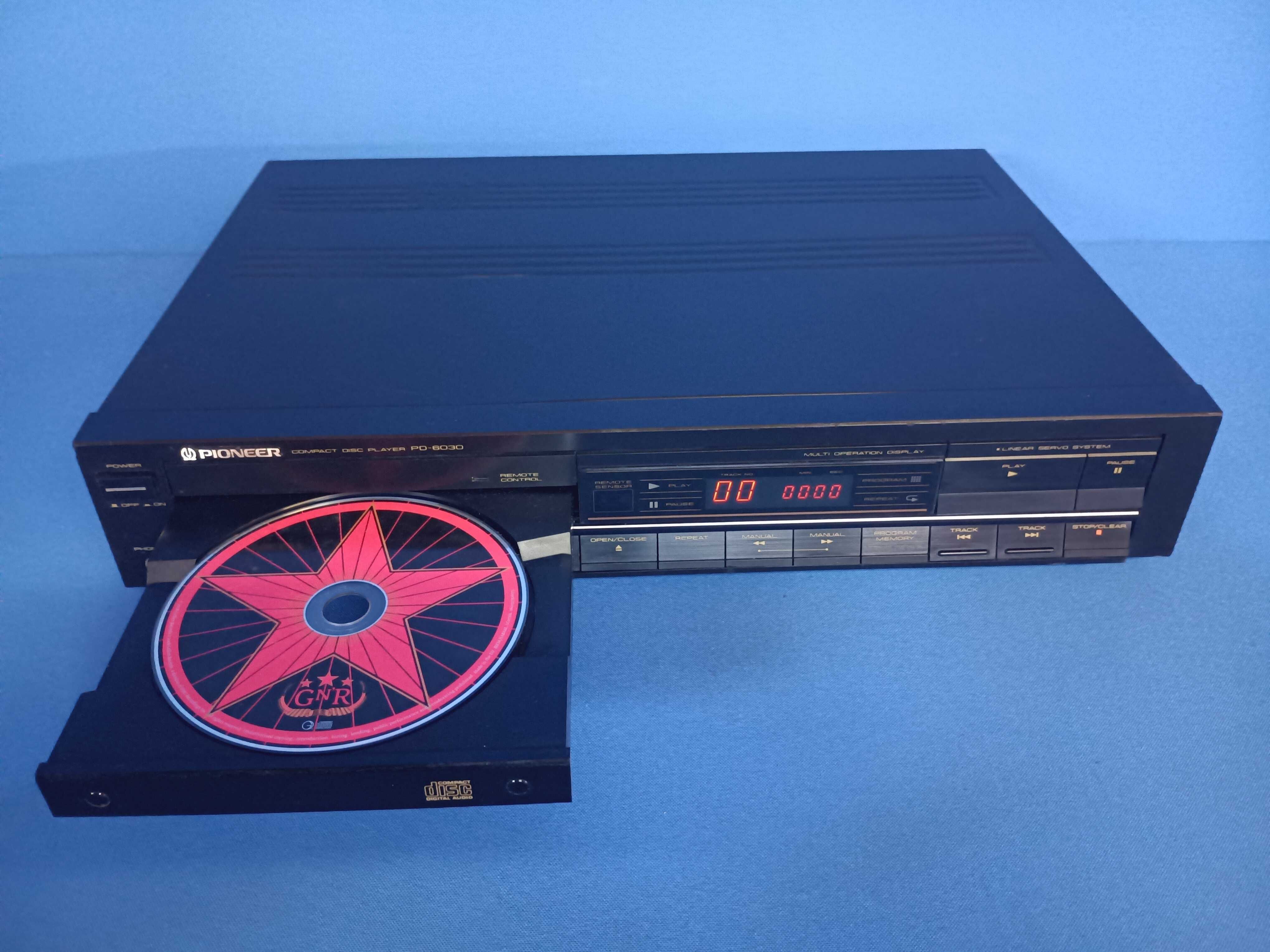 leitor cds PIONEER PD-6030 c/comando