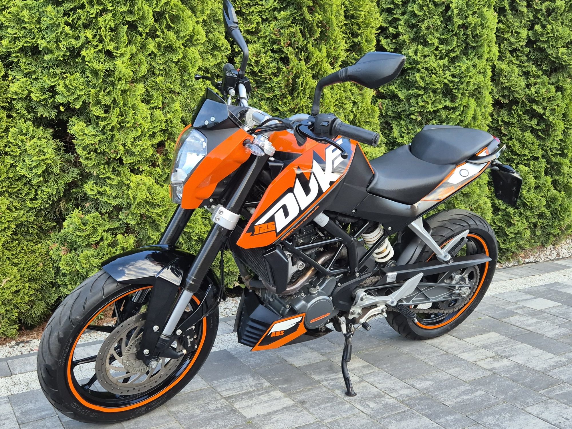 Ktm Duke 125 ABS Grzane Manetki Kat B a1 tylko 16tys km