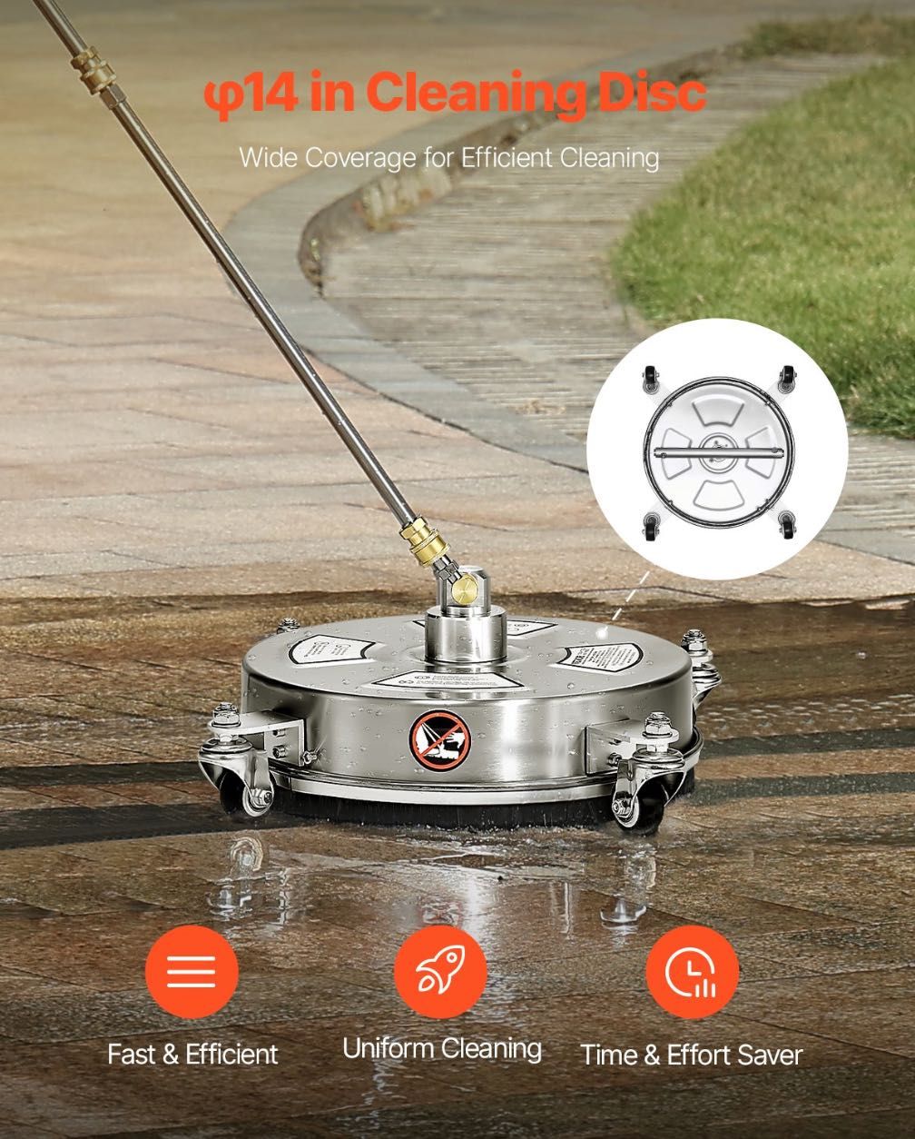 MOCNA Myjka DO Kostki KARCHER 4000PSI Talerz DO Mycia Uniwersalna