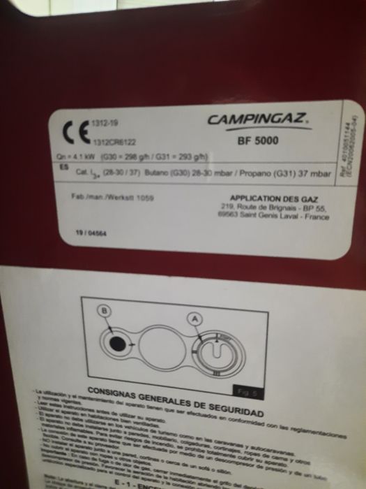 Aquecedor a Gaz / CAMPINGAZ