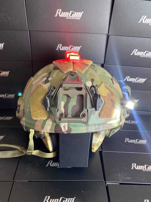 Шлем Тактический FAST Helmet Каска військова комплект Мультикам