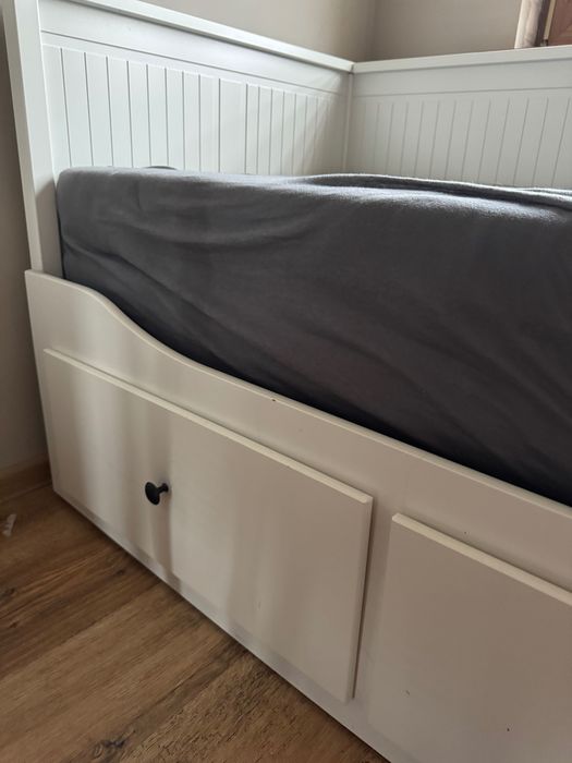 Łóżko rozkładane z 3 szufladami IKEA