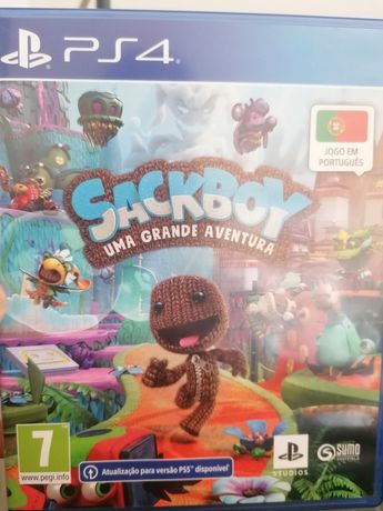 Sackboy A grande aventura PS4 (português)