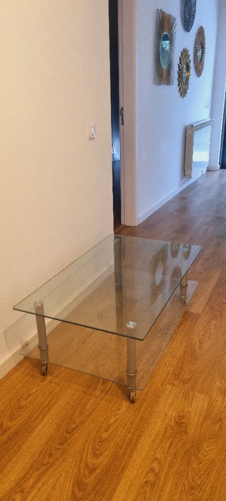 Mesa vidro 0,60 X 100cm