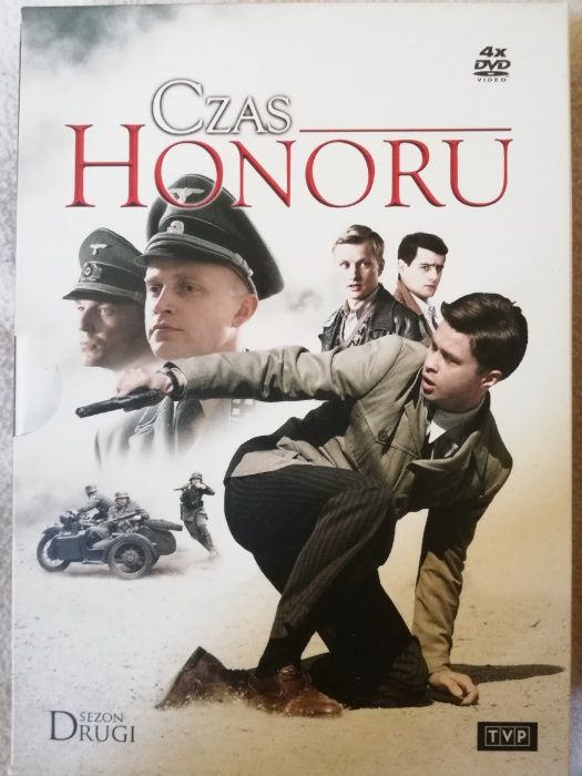 Czas honoru DVD cztery sezony w etui (z dostawą)