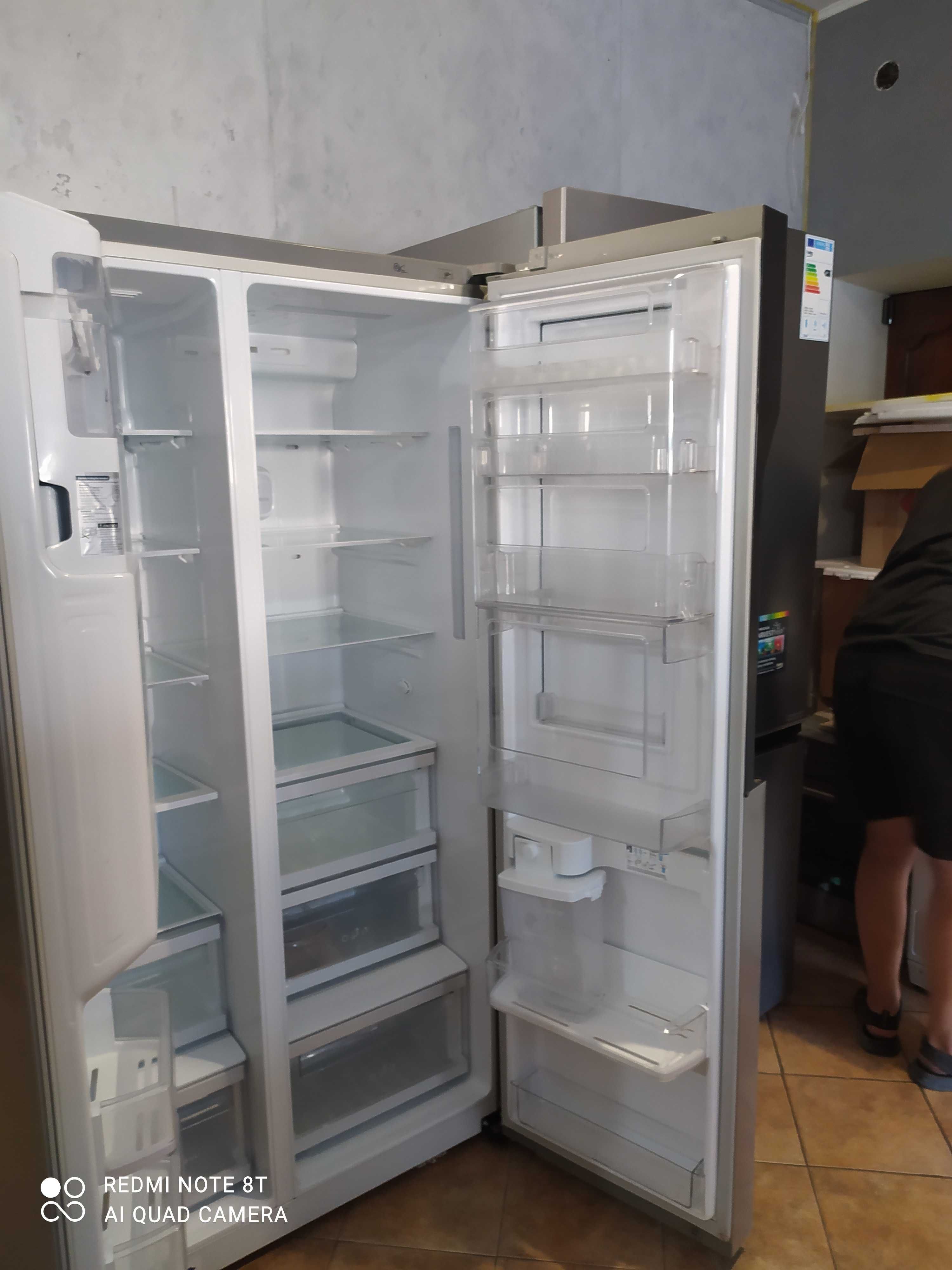 Холодильник SIDE-by SIDE LG GS8366NED2 из Европы.