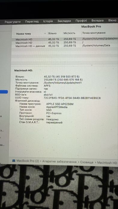 Macbook pro 2018