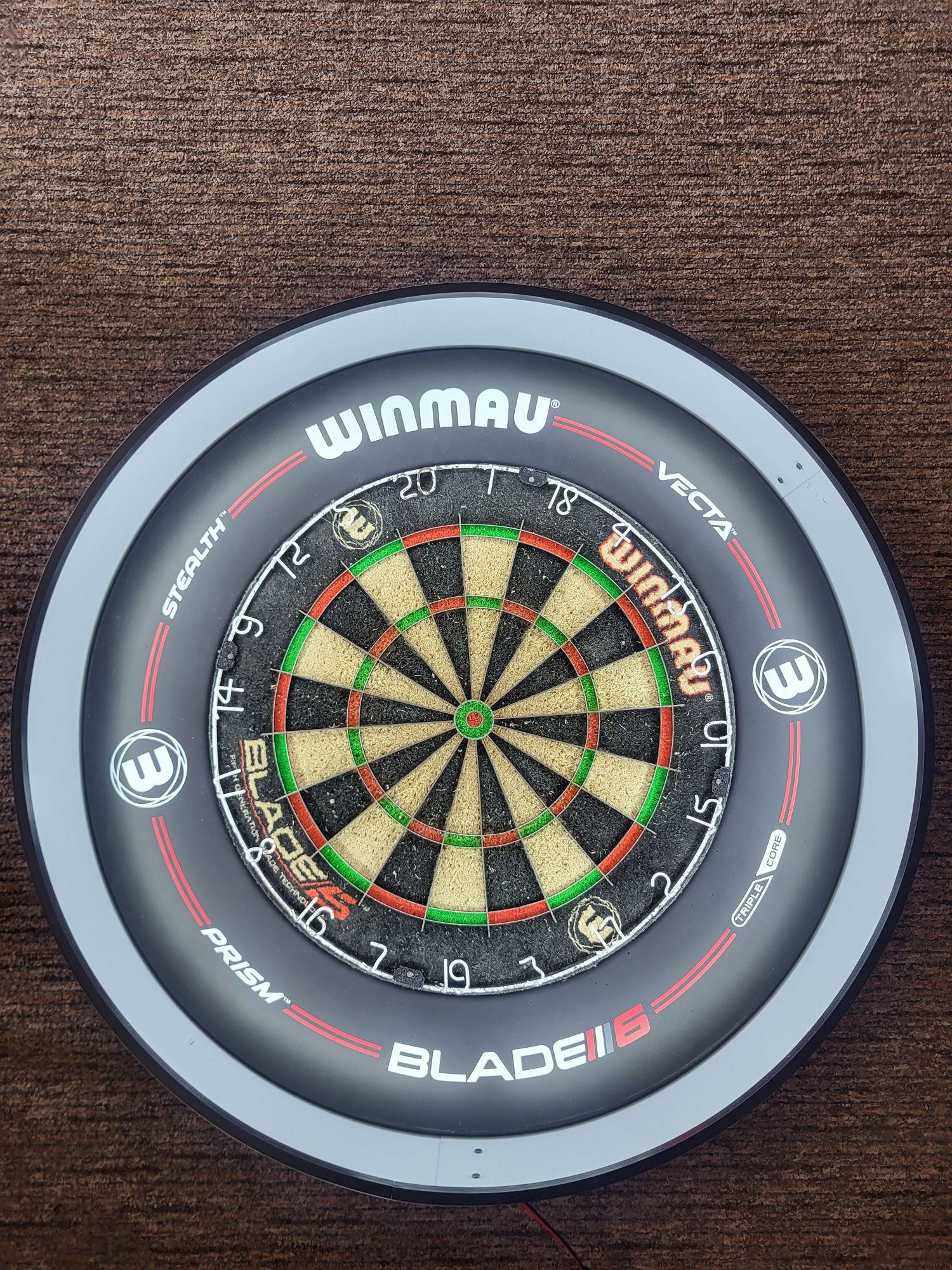 Oświetlenie tarczy dart