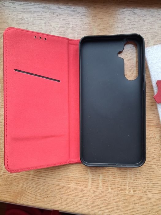 Skórzane etui na telefon. Samsung Galaxy A35 5G