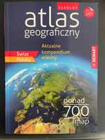 Szkolny atlas geograficzny. Świat. Polska