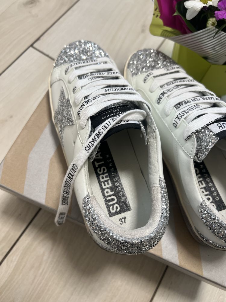 Шкіряні кеди Golden Goose GGDB