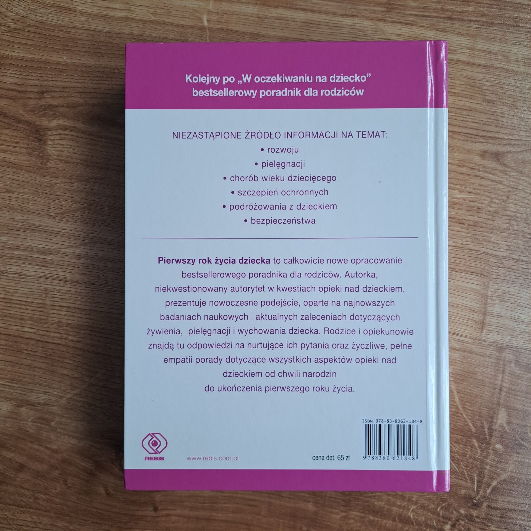 Książki Pierwszy rok życia dziecka i W oczekiwaniu na dziecko.