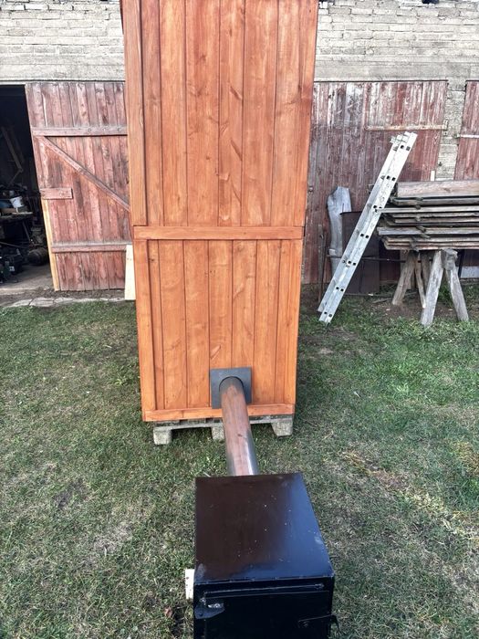 Wędzarnia z paleniskiem