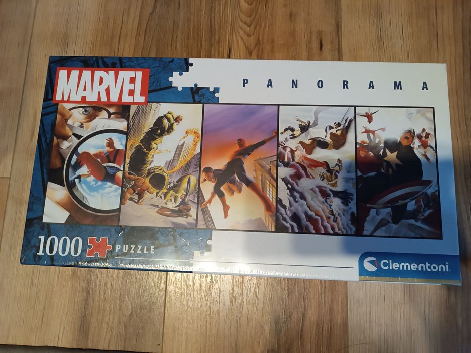 Puzzle Marvel 1000 elementów panorama