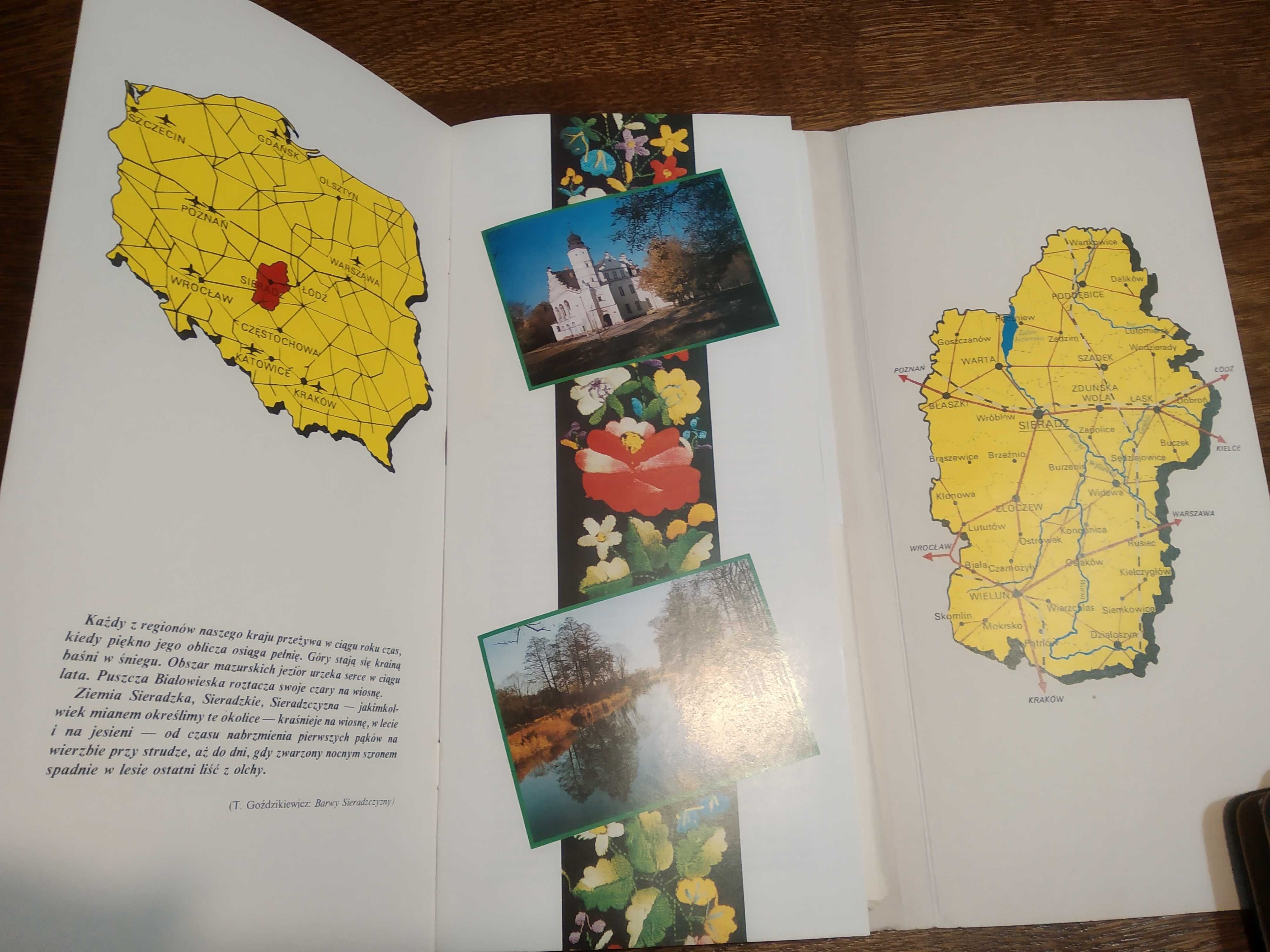Folder turystyczny - województwo sieradzkie